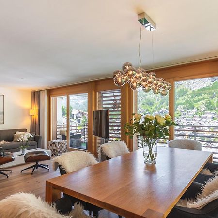 Modern Apartment With View Over Zermatt Exterior photo